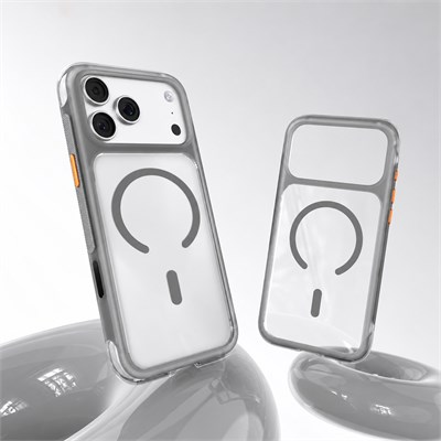 Apple iPhone 18 Pro Kılıf M-safe Şarj Özellikli Airbag Tasarımlı Mutural Air Shield Serisi Kapak