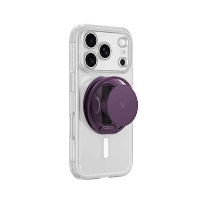 Apple iPhone 18 Pro Kılıf M-safe Şarj Özellikli Amazingthing Titan Pro Serisi Pop Ring Standlı Set