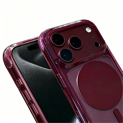 Apple iPhone 18 Pro Kılıf M-safe Şarj Özellikli Zore Paris Lio Kapak
