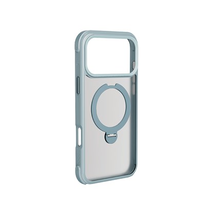 Apple iPhone 18 Pro Kılıf M-safe Şarj Özellikli Raptic Aramid Skin Serisi Karbon Kapak