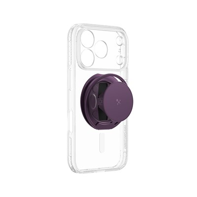 Apple iPhone 18 Pro Kılıf M-safe Şarj Özellikli Amazingthing Titan Pro Serisi Pop Ring Standlı Set