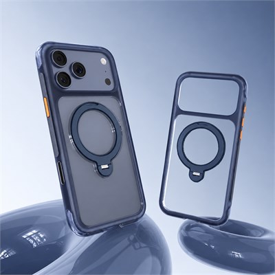 Apple iPhone 18 Pro Kılıf M-safe Şarj Özellikli Standlı Airbag Tasarımlı Mutural Air Shield Serisi Kapak