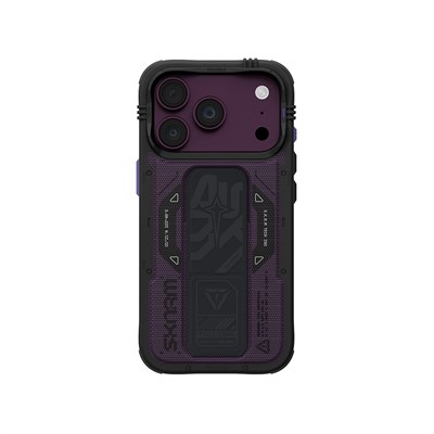 Apple iPhone 18 Pro Kılıf SkinArma M-safe Şarj Özellikli Airbag Tasarımlı Standlı Phantom Kapak