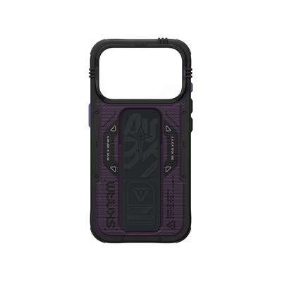 Apple iPhone 18 Pro Kılıf SkinArma M-safe Şarj Özellikli Airbag Tasarımlı Standlı Phantom Kapak