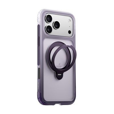 Apple iPhone 18 Pro Kılıf Wiwu AS-204 AeroShield Aurora Ultra Serisi M-safe Şarj Özellikli Airbag Tasarımlı Standlı Kapak