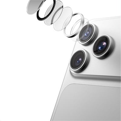 Apple iPhone 18 Pro Max Amazingthing Titan Vision Sapphire AR Kamera Lens Koruyucu + Kolay Uygulama Aparatlı