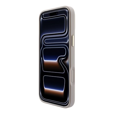 Apple iPhone 18 Pro Max Kılıf Guess Orjinal Lisanslı M-safe Şarj Özellikli Metal Kamera Çerçeveli C-Magnet 4G Desenli Yazı Logolu Kapak