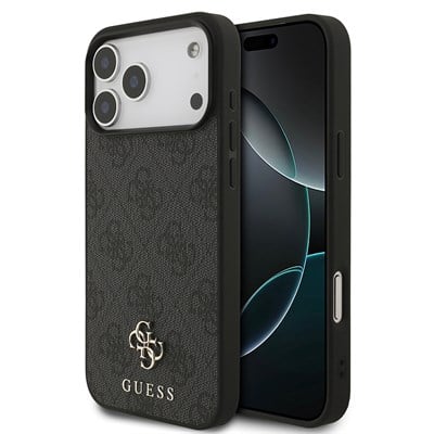 Apple iPhone 18 Pro Max Kılıf Guess Orjinal Lisanslı M-safe Şarj Özellikli Small 4G Classic Kapak