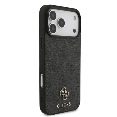 Apple iPhone 18 Pro Max Kılıf Guess Orjinal Lisanslı M-safe Şarj Özellikli Small 4G Classic Kapak