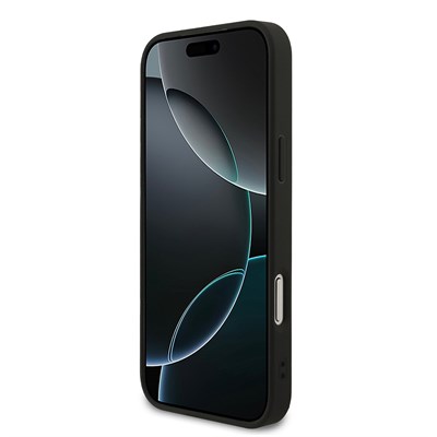 Apple iPhone 18 Pro Max Kılıf Guess Orjinal Lisanslı M-safe Şarj Özellikli Small 4G Classic Kapak