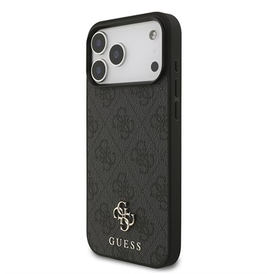 Apple iPhone 18 Pro Max Kılıf Guess Orjinal Lisanslı M-safe Şarj Özellikli Small 4G Classic Kapak