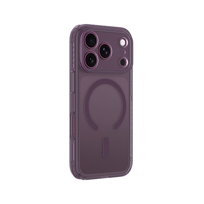 Apple iPhone 18 Pro Max Kılıf M-Safe Şarj Özellikli Airbag Tasarımlı AmazingThing Titan Pro Lens Serisi Kapak