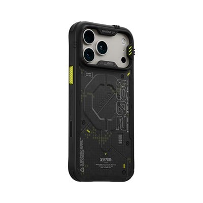 Apple iPhone 18 Pro Max Kılıf M-Safe Şarj Özellikli Airbag Tasarımlı Skinarma Vigor XE Kapak