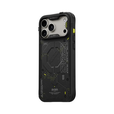 Apple iPhone 18 Pro Max Kılıf M-Safe Şarj Özellikli Airbag Tasarımlı Skinarma Vigor XE Kapak