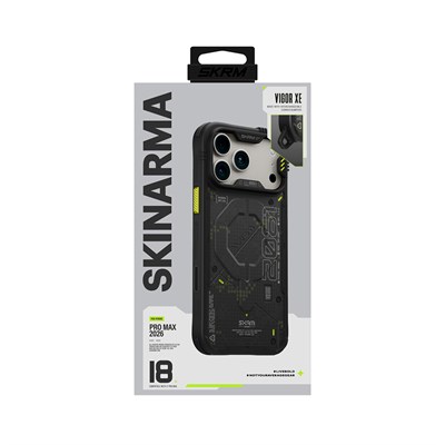 Apple iPhone 18 Pro Max Kılıf M-Safe Şarj Özellikli Airbag Tasarımlı Skinarma Vigor XE Kapak