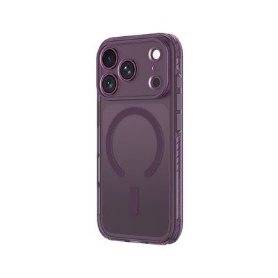 Apple iPhone 18 Pro Max Kılıf M-Safe Şarj Özellikli Airbag Tasarımlı AmazingThing Titan Pro Lens Serisi Kapak