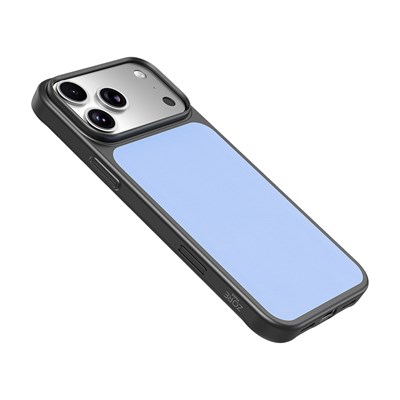 Apple iPhone 18 Pro Max Kılıf M-Safe Şarj Özellikli PU Zore Paris Trexo Sert PC Kapak