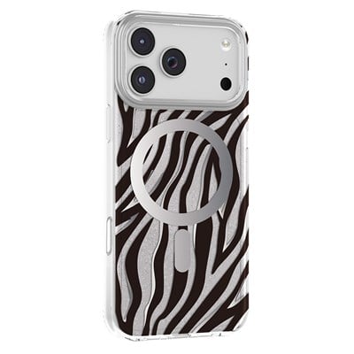 Apple iPhone 18 Pro Max Kılıf M-Safe Şarj Özellikli Zore Paris Veyro TPU Kapak