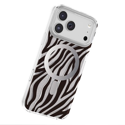 Apple iPhone 18 Pro Max Kılıf M-Safe Şarj Özellikli Zore Paris Veyro TPU Kapak