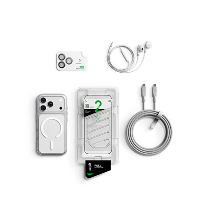 Apple iPhone 18 Pro Max Kılıf M-safe Özellikli Amazingthing Minimal Serisi 5in1 Aksesuar Seti