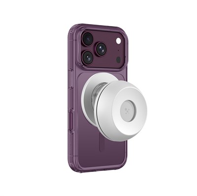 Apple iPhone 18 Pro Max Kılıf M-safe Özellikli AmazingThing Minimal Serisi Type-C Kulaklık ve Standlı Set