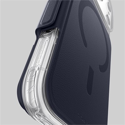 Apple iPhone 18 Pro Max Kılıf M-safe Özellikli Amazingthing Titan Lens Flip Serisi Kartlıklı Kapak
