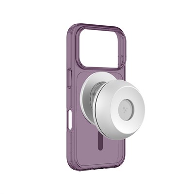 Apple iPhone 18 Pro Max Kılıf M-safe Özellikli AmazingThing Minimal Serisi Type-C Kulaklık ve Standlı Set