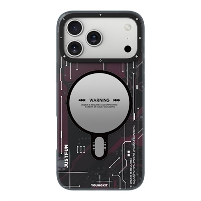 Apple iPhone 18 Pro Max Kılıf M-safe Şarj Özellikli Kamera Denetim Butonlu Youngkit Technology Serisi Kapak