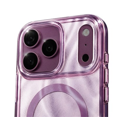 Apple iPhone 18 Pro Max Kılıf M-safe Şarj Özellikli Mutural Glow Desert Serisi Kapak