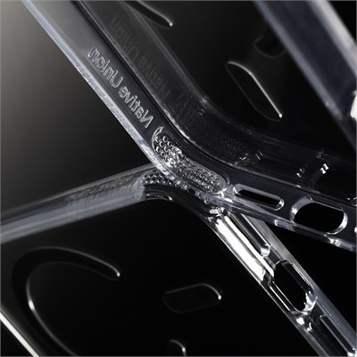 Apple iPhone 18 Pro Max Kılıf M-safe Şarj Özellikli Native Union Airbag Tasarımlı RE Clear Serisi Kapak