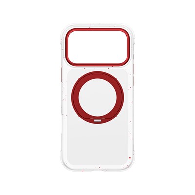 Apple iPhone 18 Pro Max Kılıf M-safe Şarj Özellikli Wiwu AA-203 AeroArmor Ultra Serisi Airbag Tasarımlı Standlı Kapak