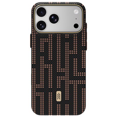 Apple iPhone 18 Pro Max Kılıf M-safe Şarj Özellikli Raptic Aramid Skin Serisi Karbon Kapak