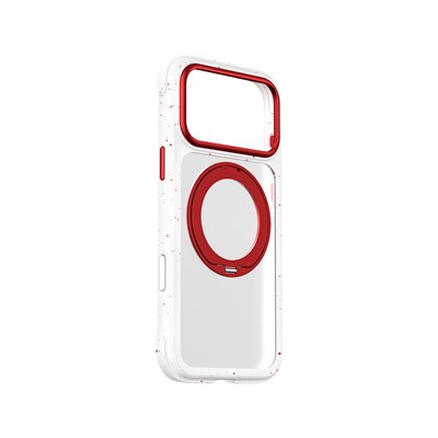 Apple iPhone 18 Pro Max Kılıf M-safe Şarj Özellikli Wiwu AA-203 AeroArmor Ultra Serisi Airbag Tasarımlı Standlı Kapak