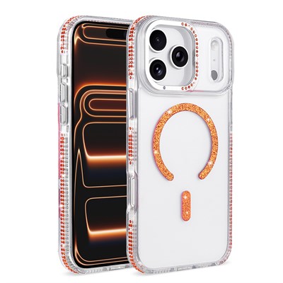 Apple iPhone 18 Pro Max Kılıf M-safe Şarj Özellikli Zore Tera Silikon Kapak