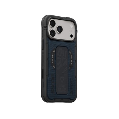 Apple iPhone 18 Pro Max Kılıf SkinArma M-safe Şarj Özellikli Airbag Tasarımlı Standlı Phantom Kapak