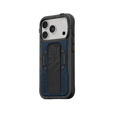 Apple iPhone 18 Pro Max Kılıf SkinArma M-safe Şarj Özellikli Airbag Tasarımlı Standlı Phantom Kapak