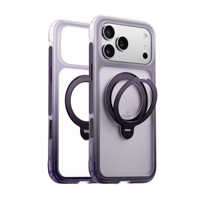 Apple iPhone 18 Pro Max Kılıf Wiwu AS-204 AeroShield Aurora Ultra Serisi M-safe Şarj Özellikli Airbag Tasarımlı Standlı Kapak