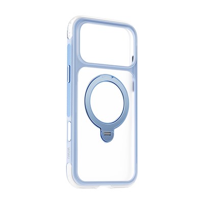 Apple iPhone 18 Pro Max Kılıf Wiwu AS-203 AeroShield Ultra Serisi M-safe Şarj Özellikli Airbag Tasarımlı Standlı Kapak