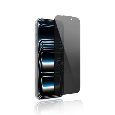 Apple iPhone 18 Pro Max Youngkit AP 2.5D 360 Derece Privacy Temperli Cam Ekran Koruyucu + Kolay Uygulama Aparatı