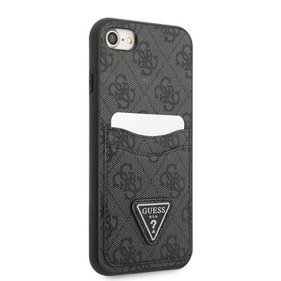 Apple iPhone SE 2020 Kılıf GUESS Çift Kart Bölmeli Kapak