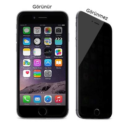 Apple iPhone SE 2022 Zore Kor Privacy Cam Ekran Koruyucu