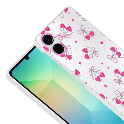Galaxy A06 Kılıf Kamera Korumalı Desenli Zore Klip Kapak