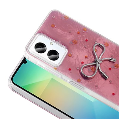 Galaxy A06 Kılıf Kamera Korumalı Figürlü Zore Ponti Silikon Kapak