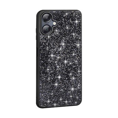 Galaxy A06 Kılıf Parlak Taşlı Tasarım Zore Pırlanta Kapak
