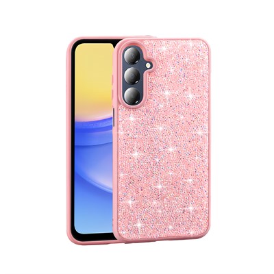Galaxy A16 Kılıf Parlak Taşlı Tasarım Zore Pırlanta Kapak