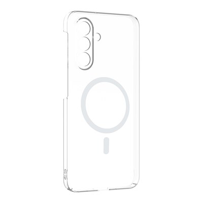 Galaxy A17 Kamera Korumalı M-Safe Şarj Özellikli Şeffaf Zore London Silikon Kapak