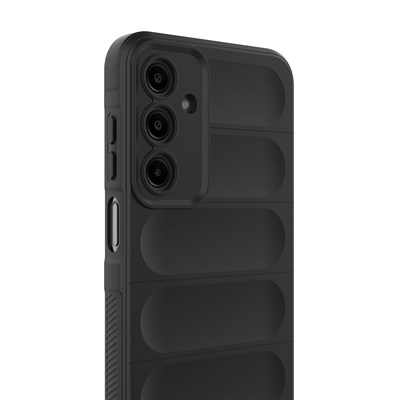 Galaxy A17 Kılıf Esnek TPU Oyuklu Arka Yüzey Tasarımlı Zore Etnik Silikon Kapak
