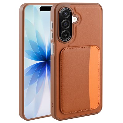 Galaxy A17 Kılıf Kartlıklı Zore X-Kart Silikon Kapak