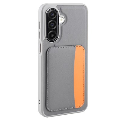 Galaxy A17 Kılıf Kartlıklı Zore X-Kart Silikon Kapak