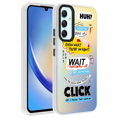 Galaxy A24 Kılıf Desenli Zore Dragon Sert Kapak